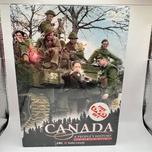 Canada: A People's History DVD Set Brand New Sealed Army War Military